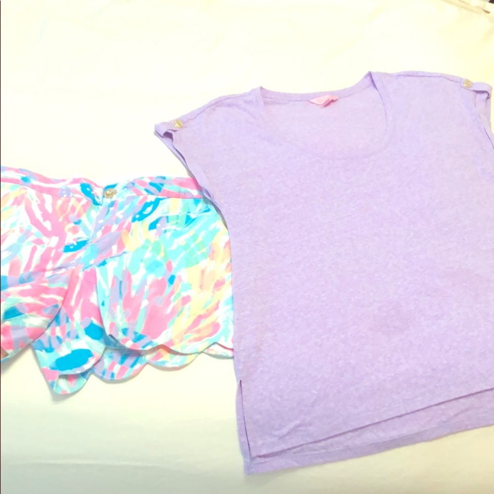 Lilly Pulitzer Buttercup short size 8 5” inseam